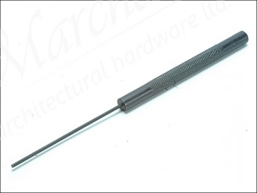 Long Series Pin Punch 2.5mm (3/32in) - Round Head