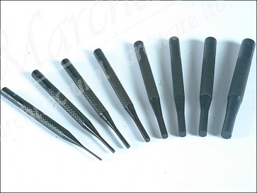 Parallel Pin Punch Set 8 Round Head