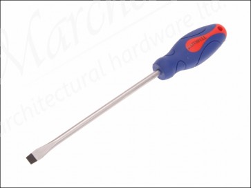 Slotted Flared Soft Grip Screwdriver 200mm x 10mm