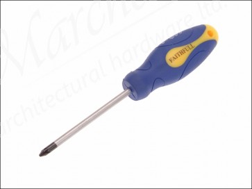 Pozidriv Soft Grip Screwdriver 2pz x 100mm