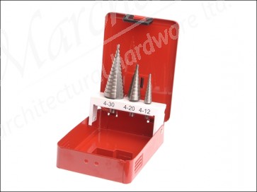 HSS Step Drill Set 3 Piece Set
