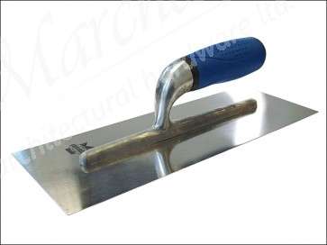 Plasterers Trowel Stainless Steel 13 X 5 in Soft Grip Handle