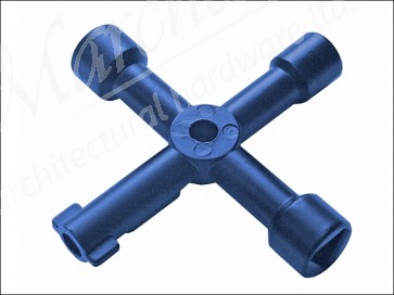 4-Way Services Utility Meter Key