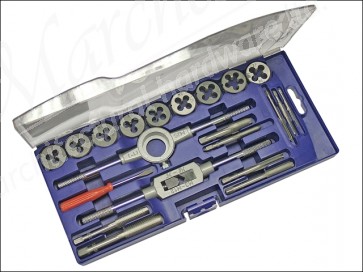 Metric Tap & Die Set - Carbon Steel (21 Piece)