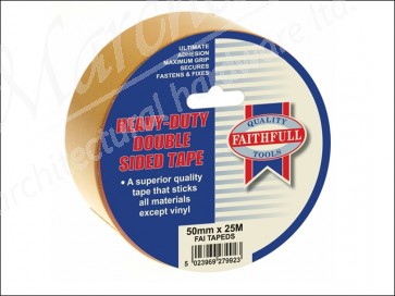 Double Sided Tape Heavy-Duty 50mm x 25m