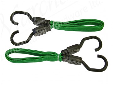 Flat Bungee Cord 61cm (24in) Green