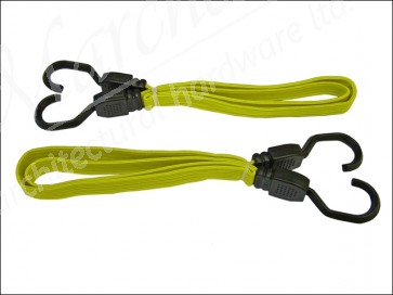 Flat Bungee Cord 91cm (36in) Yellow