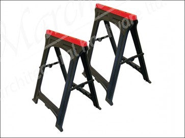 Plastic Trestles (Set 2) Height 82cm x 57cm