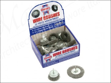 Wire Brush Assortment 20 piece
