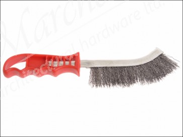 Wire Scratch Brush Steel Red Handle