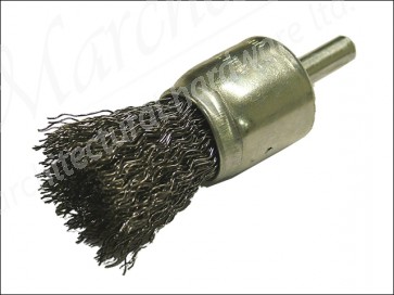 Wire End Brush 25 x 6mm Shank 0.30mm