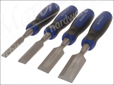 Bevel Edge Butt Chisel Set 4 Piece