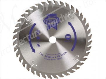 Circular Saw Blade TCT 180 x 16 x 40 Tooth