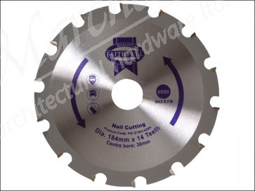 Circular Saw Blade TCT 184 x 30 x 14t Nail