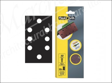 1/3 Sanding Sheets 93 x 230 Perforated Coarse 50g (10)
