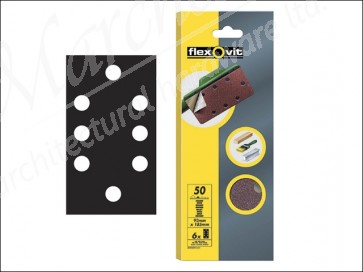 1/3 Sanding Sheets 93 x 185 Quick Release Fine 120g (6)