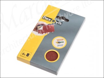 Hook & Loop Sanding Block Refill Kit Coarse 50 g 6 Sheets