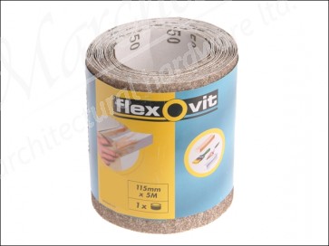 General Purpose Sanding Roll 115mm x 5m Coarse 80g