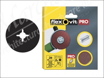 Aluminium Oxide Fibre Discs 125 mm Fine 80g (3)