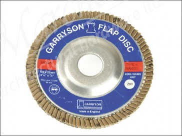 DIY Zirconium Flap Disc 100mm x 16mm - 60 grit Medium