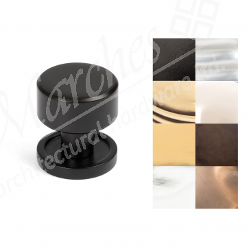 25mm Kelso Cabinet Knob (Plain) - Various Finishes