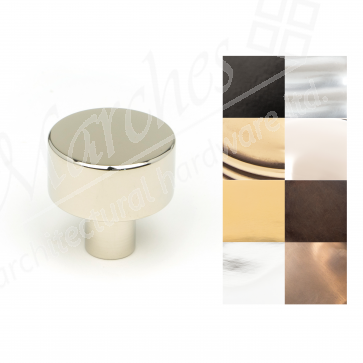 25mm Kelso Cabinet Knob (No rose) - Various Finishes