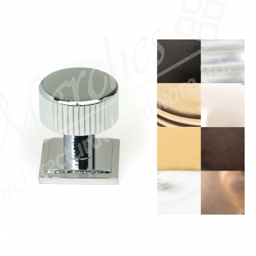 25mm Judd Cabinet Knob (Square) - Various Finishes