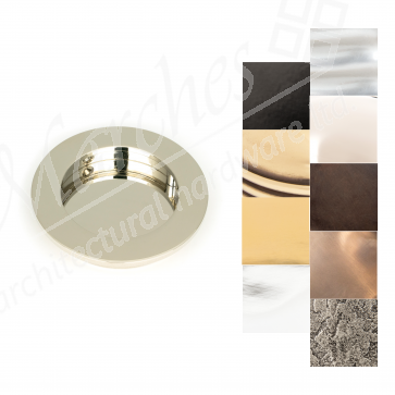 75mm Plain Round Pull - Various Finishes