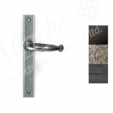 Cottage Slimline Lever Espag. Latch Set - Various Finishes