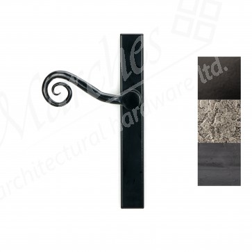 Monkeytail Slimline Lever Espag. Latch Set - LH - Various Finishes