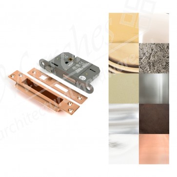 3" 5 Lever BS Sash Lock - Various Finishes