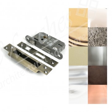 2½" 5 Lever BS Sash Lock KA - Various Finishes