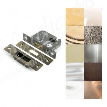 2½" Euro Profile Dead Lock - Various Finishes