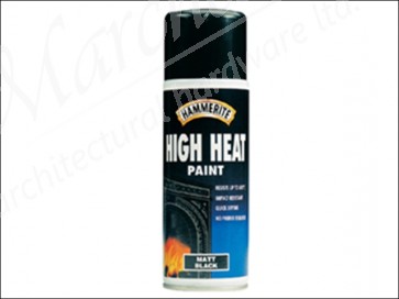High Heat Paint Aerosol 400ml Black