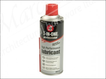 3 in 1 Professional High Performance Lubricant 400ml