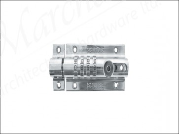 Combi 2 Recodeable Locking Bolt 125mm - Chrome