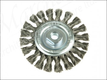 Knot Wheel Brush 115 x 12 x M14 x 0.50