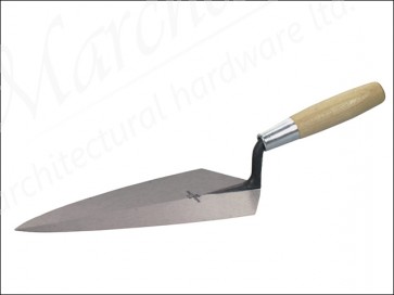 19 11in Philadelphia Brick Trowel - Wooden Handle