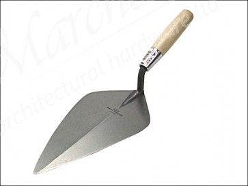 34 10.1/2in Brick Trowel Wide London - Wooden Handle