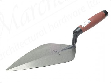 34D 11in Brick Trowel Wide London - Durasoft Handle