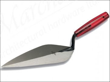 34P 11in Brick Trowel Wide London - Plastic Handle