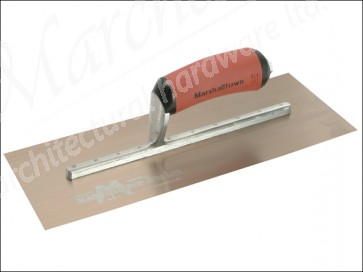 MPB13GSD Gold Stainless Steel Plasterers Trowel 13 x 5in