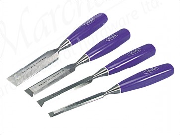 M444 Blue Chip Bevel Edge Chisel - Set of 4