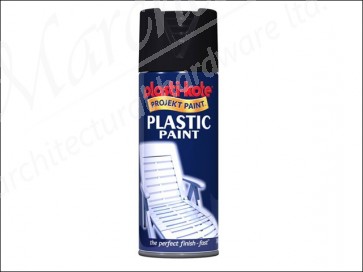 Plastic Paint 400ml Black Gloss