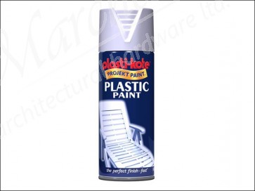 Plastic Paint 400ml White Gloss