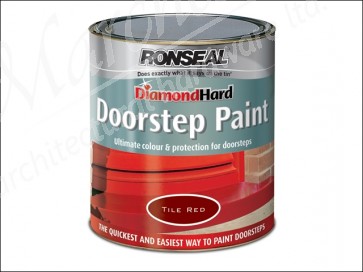 Diamond Hard Doorstep Paint Tile Red 750ml