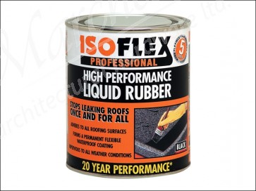 Isoflex Liquid Rubber Black 4.25 Litre