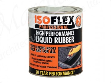 Isoflex Liquid Rubber Black 4.25 Litre