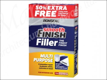Smooth Finish Multi Purpose Interior Wall Powder Filler 500 g + 50%