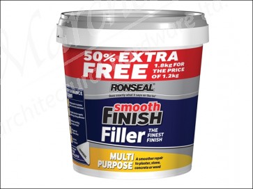 Smooth Finish Multi Purpose Interior Wall Filler Ready Mixed 1.2 kg +50%
